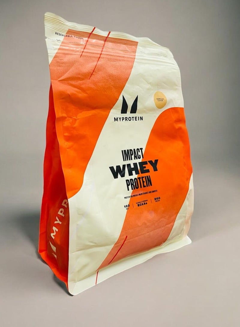 MyProtein Impact Whey Protein – Vanilla Flavour 1kg - Image 3