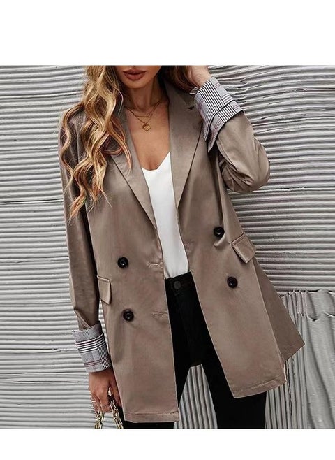 New Autumn And Winter Slim Stylish Simple Coat