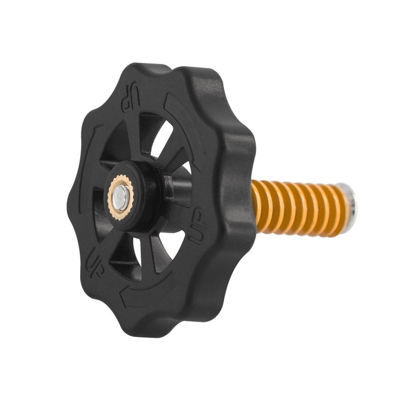 3D Printer Parts & Accessories 4pcs Upgraded Hand Twist Leveling Nut Diameter 40mm with 4pcs Heated Bed Springs 4pcs M4 Screws for Creality Ender-3 CR-10 3D Printer - Image 5