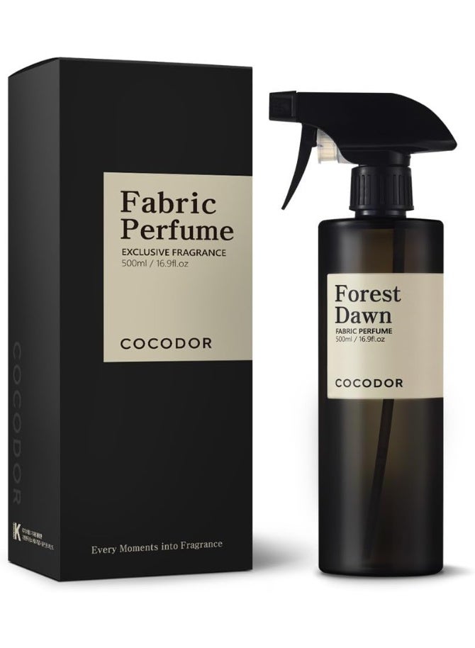 كوكودور رذاذ عطر الأقمشة من كوكودور / 16.9 أونصة (500 مل) / عطر حصري / انتعاش سهل لأقمشتك، الملابس، المفروشات، وأكثر (فورست دون) - Image 1