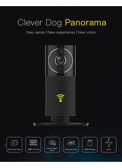Cleverdog Clever dog 960P 360? Panoramic Wireless WiFi Security WiFi Camera Remote View Camera with Two Way Audio Motion Sensor,Night Vision,Support TF Card (Up to128G) for iPhone Ipad Android(with Adaptor)  - Image 2