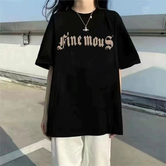 Boys' Cotton Short-Sleeved T-Shirt For Boys And Girls National Tide Middle-Aged Children'S New Summer Chinese Style Summer Clothes Children'S Half-Sleeved - Image 1