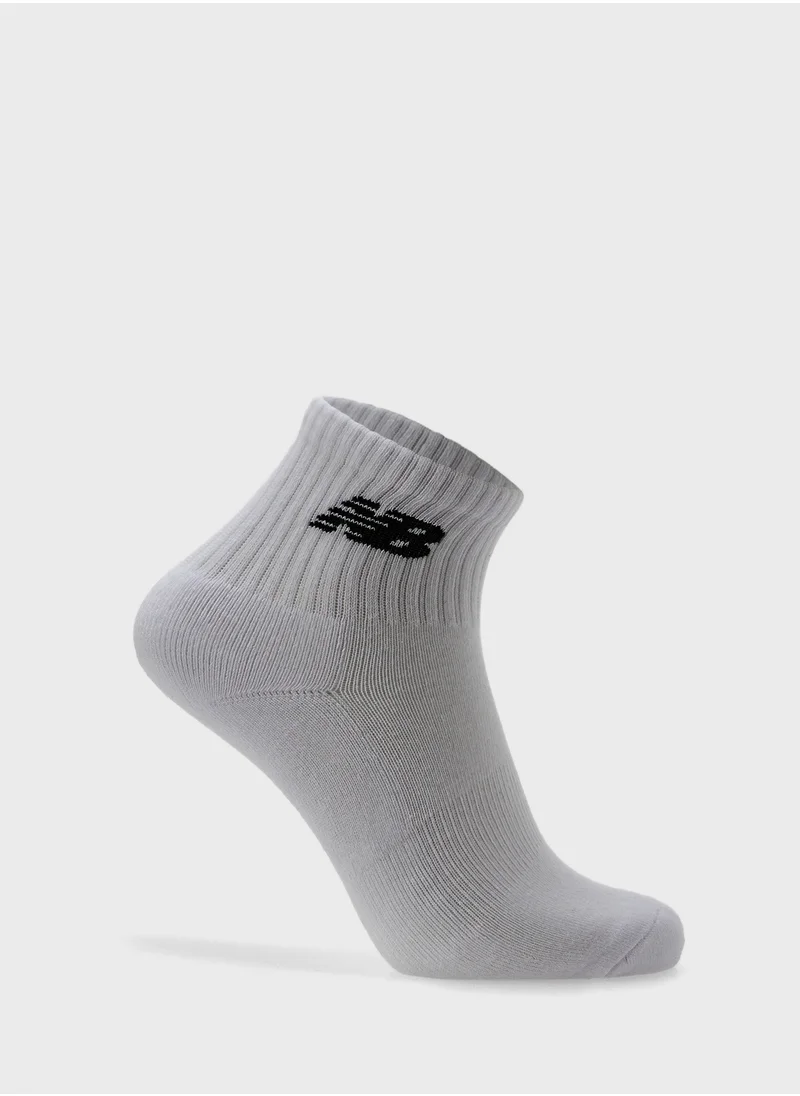 New Balance 3 Pack Everyday Ankle Socks