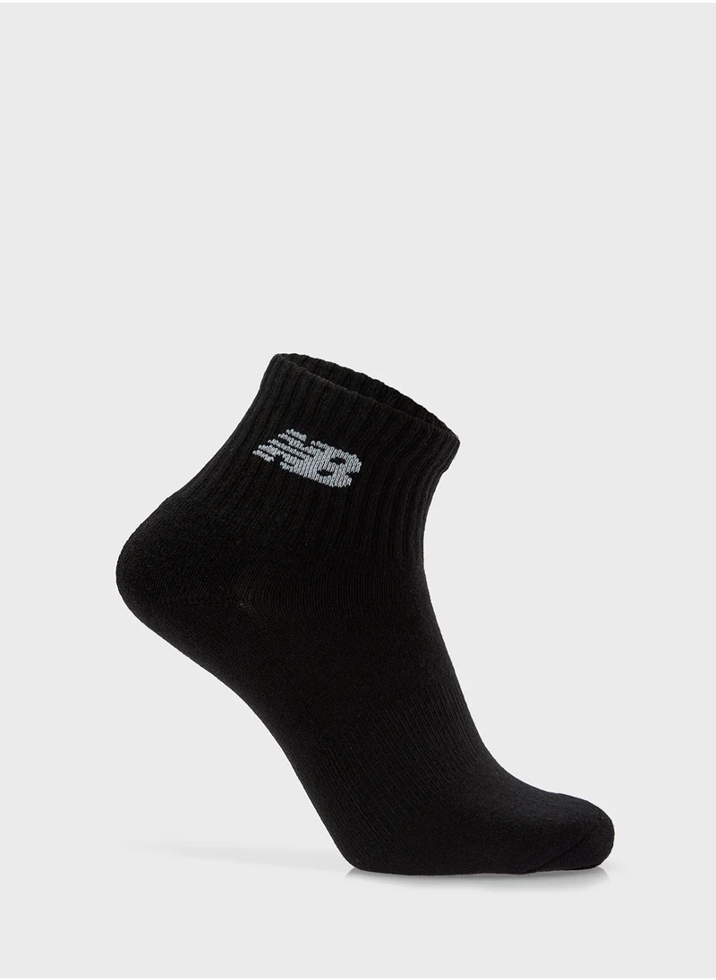 New Balance 3 Pack Everyday Ankle Socks