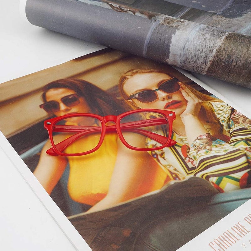 Cyxus Blue Light Glasses for Men Women Reduce Eye Strain UV Blocking for Computer Screen 8082 - Image 4