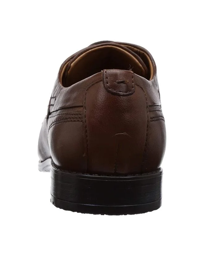 RUOSH Mens Oxford Derby Lace up Comfort Leather Work Office Formal Occasion Party Wear Premium Shoes