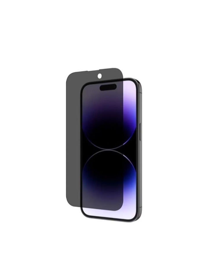 Privacy Tempered Glass Screen Protector for iPhone 16 – Side Privacy Protection, 9H Hardness, Scratch & Impact Resistant, HD Clarity, Anti-Fingerprint, Easy Bubble-Free Installation - Image 1