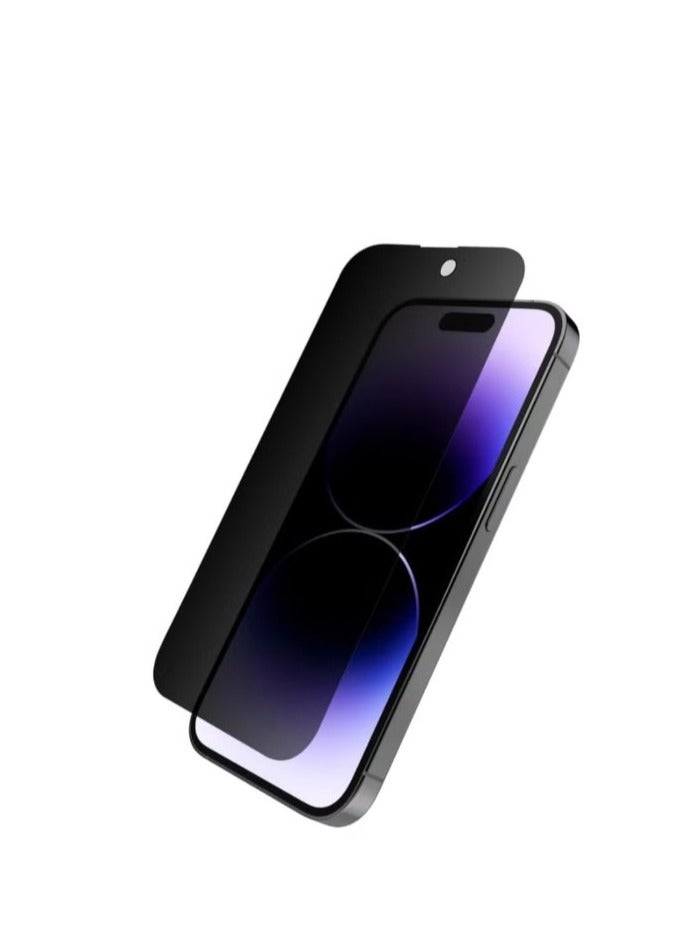 Privacy Tempered Glass Screen Protector for iPhone 16 – Side Privacy Protection, 9H Hardness, Scratch & Impact Resistant, HD Clarity, Anti-Fingerprint, Easy Bubble-Free Installation - Image 3