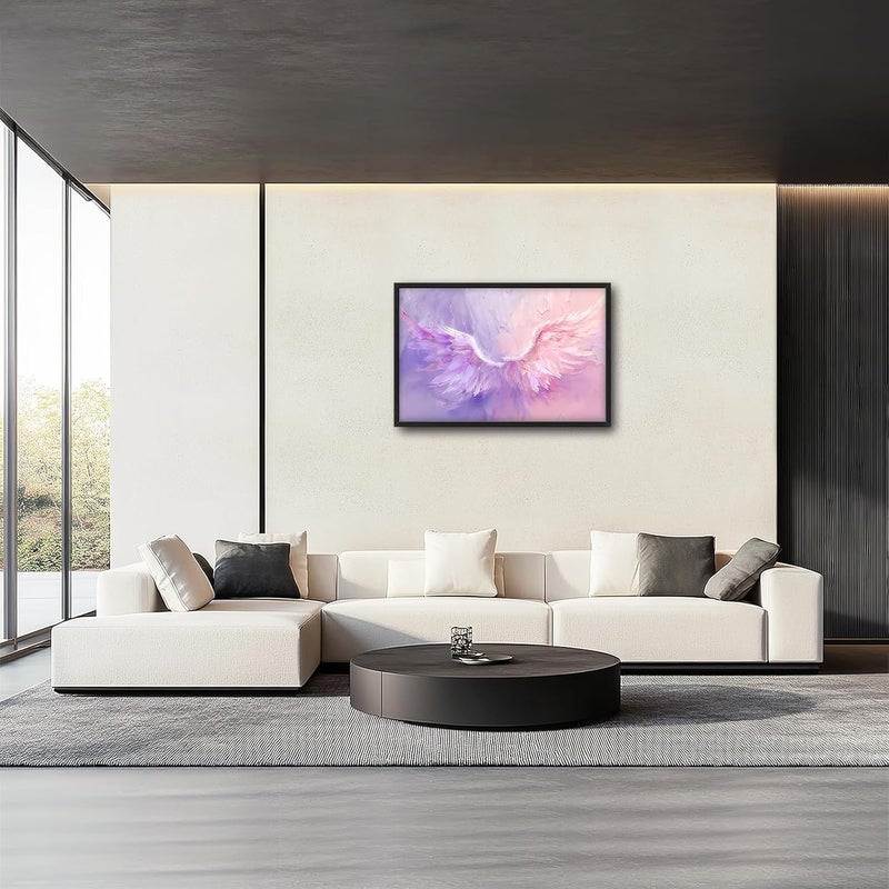 Fuzawet Large Angel Wings Framed Canvas Wall Art - Image 4