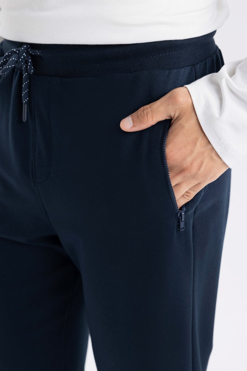 DeFacto Man Slim Fit Thin Sweatshirt Fabric Regular Hem Sweatpants  - Image 5