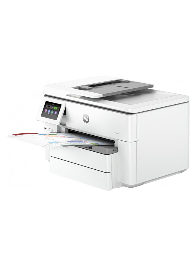HP طابعة OfficeJet Pro 9730 الكل في واحد ذات التنسيق العريض، طباعة، نسخ، مسح ضوئي، سرعة طباعة تصل إلى 34 صفحة في الدقيقة، طباعة تلقائية على الوجهين، تصل إلى 4800 × 1200 نقطة في البوصة محسنة 1200 × 1200 نقطة في البوصة | 537P5C أبيض - Image 3