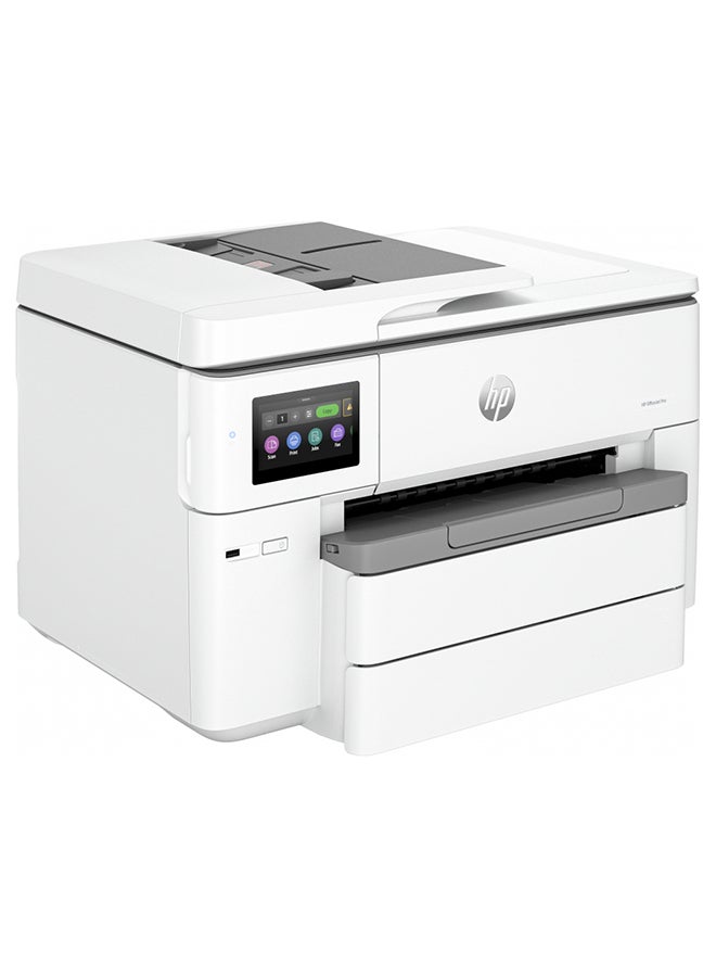 HP طابعة OfficeJet Pro 9730 الكل في واحد ذات التنسيق العريض، طباعة، نسخ، مسح ضوئي، سرعة طباعة تصل إلى 34 صفحة في الدقيقة، طباعة تلقائية على الوجهين، تصل إلى 4800 × 1200 نقطة في البوصة محسنة 1200 × 1200 نقطة في البوصة | 537P5C أبيض - Image 4