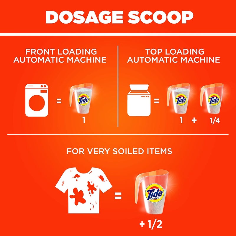 Tide Protect Antibacterial Laundry Detergent 6.25Kg - Image 4