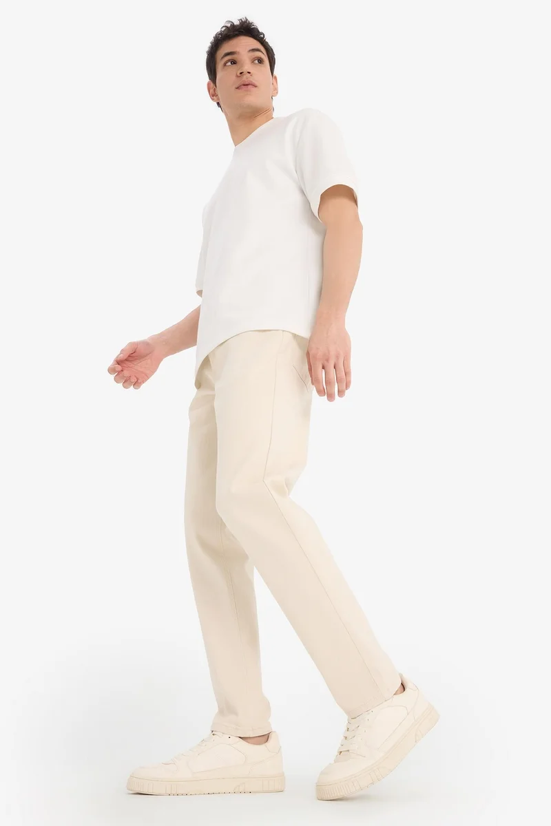 Defacto  Slim Tapered Fit Skinny Leg Jeans for Men | Best Price UAE