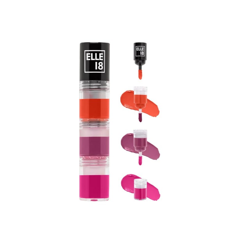 Elle 18 Elle 18 Lit Matte Lip Stack Prom Night - Image 1
