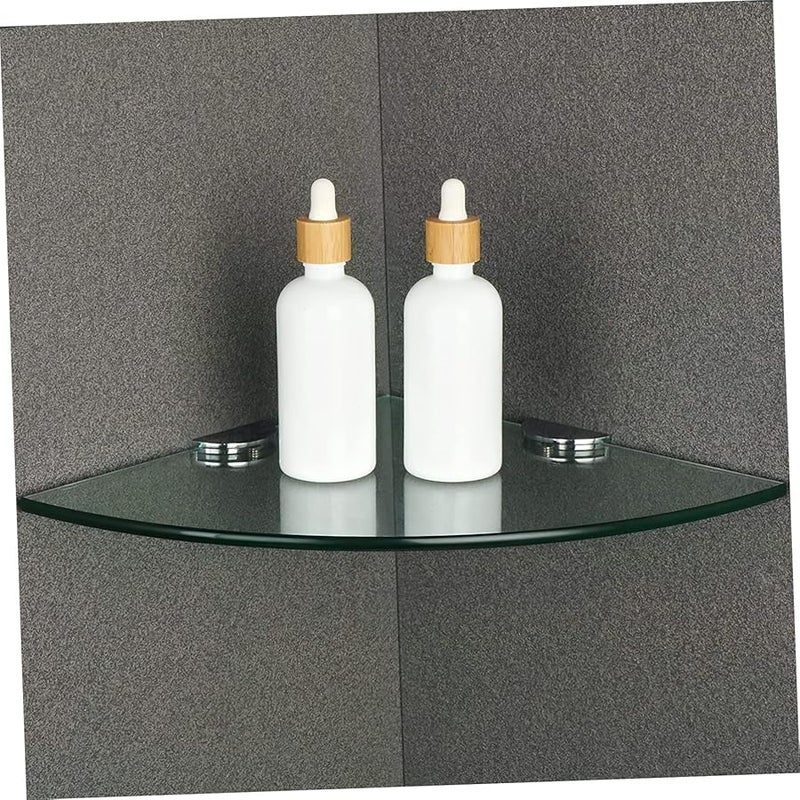 8Pcs Heavy Duty Zinc Alloy Glass Clips for Frameless Mirror Brackets Bathroom Kitchen Shelves Easy Install - Image 3