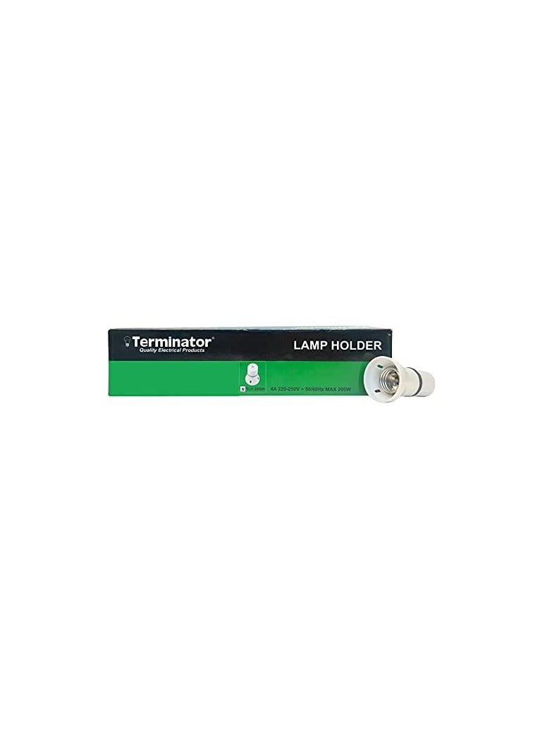 Terminator Lamp Holder Pendent 100W E27 Screw TLH 2006N Terminator - Image 1