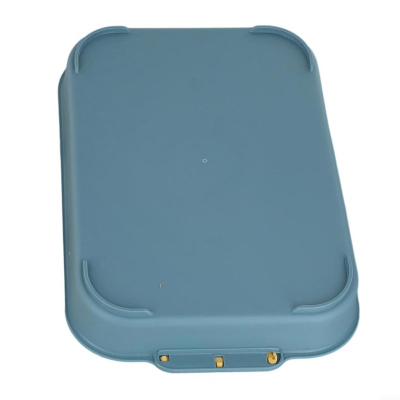 Small Pet Litter Tray For Rabbits Guinea Pigs Size A ABS Plastic Easy Clean Detachable Grid - Image 4