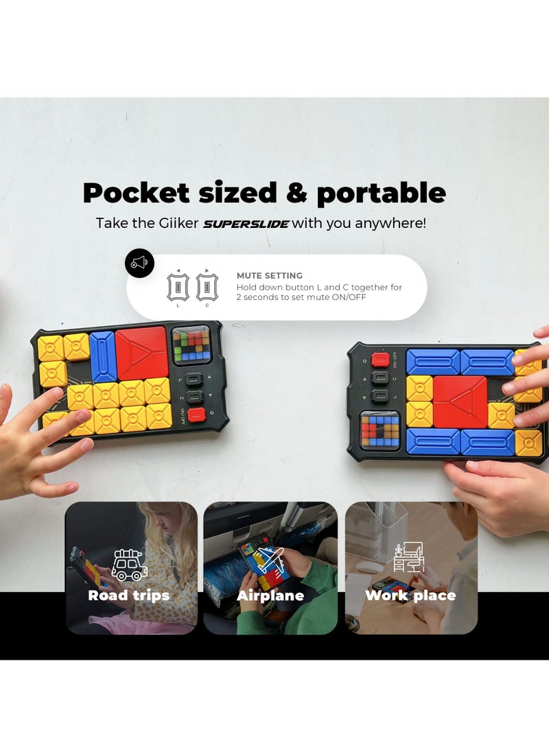 لعبة الألغاز المنزلقة بمستوى 500+ - تحدي دماغ ممتع للأطفال والمراهقين، لعبة تعليمية مثالية STEM، لعبة سفر وهدايا للأولاد والبنات - Image 2