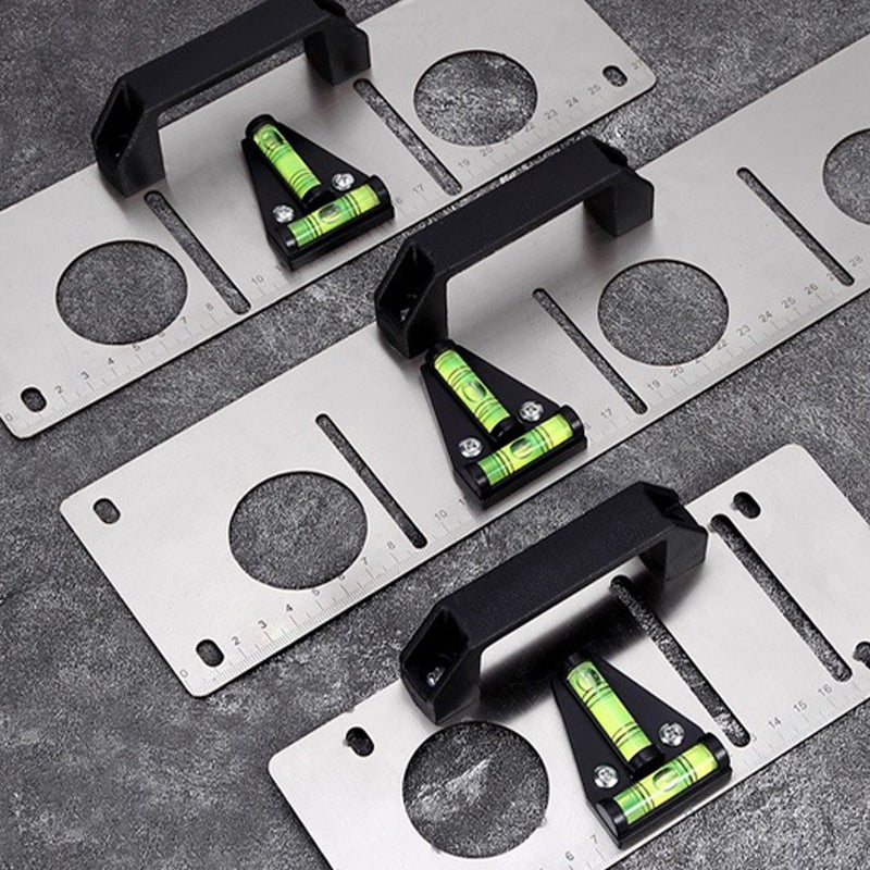 5pcs Two Shaped Levels Mini Triangle Bubble Spirit Levels Vertical Horizontal Levels - Image 4