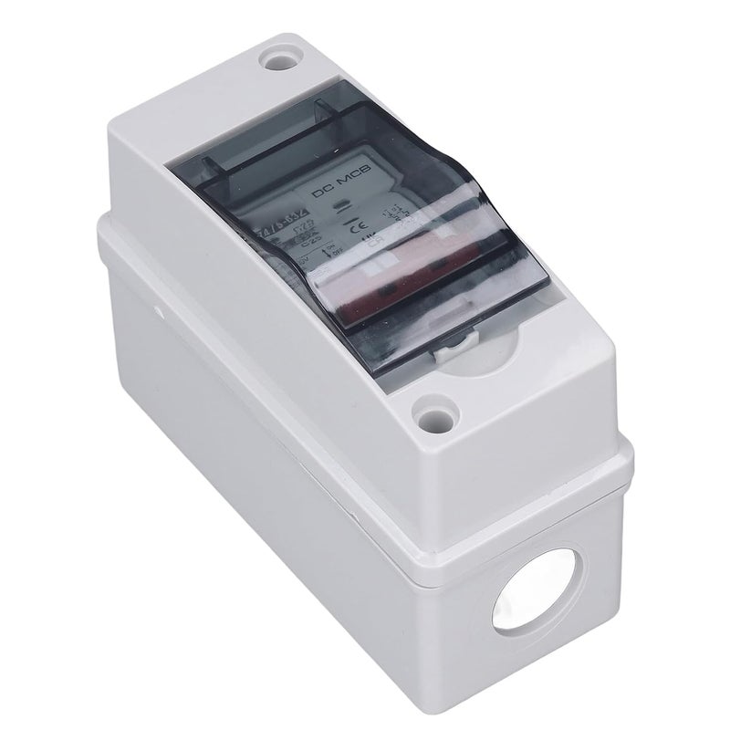 klarako DC PV Miniature Circuit Breaker, Overload Protection Air Switch, Solar IP65 Waterproof PV Disconnect Switch, 2P Photovoltaic System, DC1000V 25A - Image 4