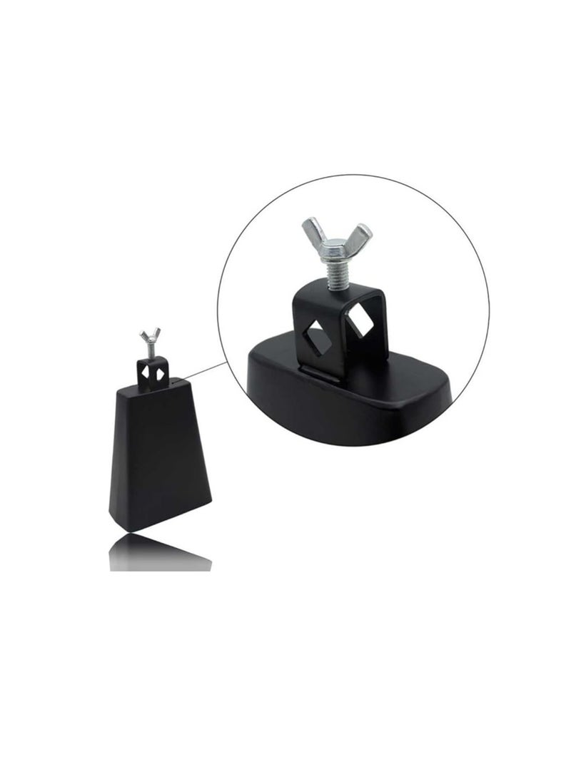 Demeras 6 Inch Durable Cowbell Instrument Metal Percussion Cowbell with Stick for Beginners Music Lovers  - Image 5