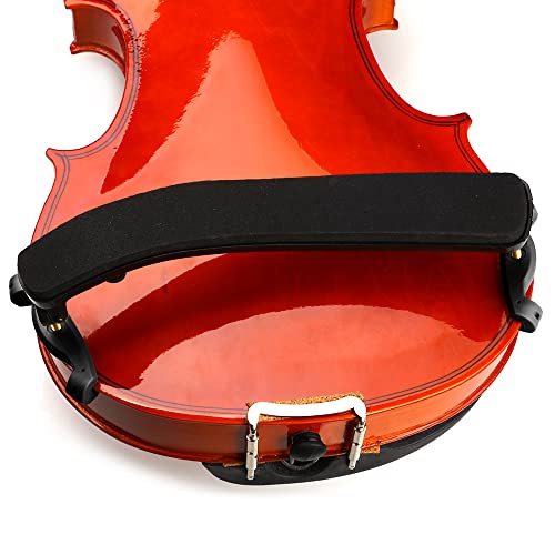 NANYI ​NANYI Violin Shoulder Rest - Collapsible & Adjustable for 1/2 Violins, Universal Fit with Soft High-Strength Sponge (Black) - Includes Mute and Rosin​ - Image 5