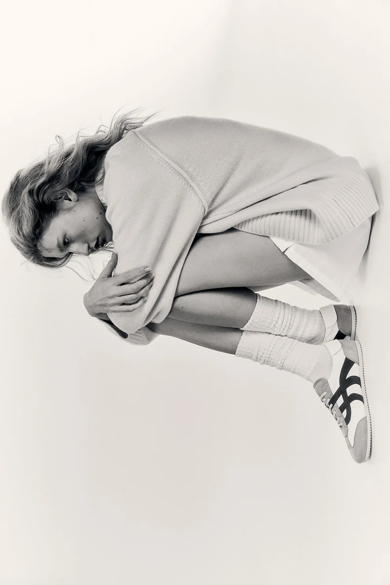 اتش اند ام كنزة بقبة مرتفعة من مزيج الكشمير