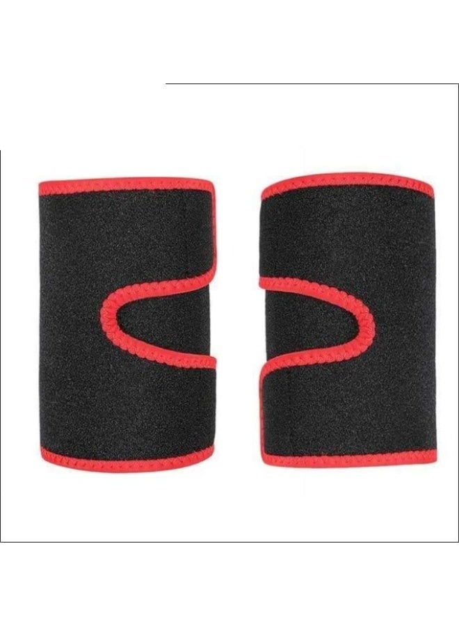 مشذبات الفخذين للرجال والنساء - لف الجسم بالساونا لتدريب الخصر للساقين (مجموعة من قطعتين) - Image 2