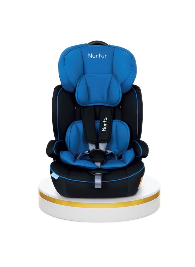 Nurtur Ragnar BabyKids 3in1 Car Seat  Booster Seat  Adjustable Headrest  Extra Protection  5Point Safety Harness  9 months to 12 years  Upto 36kg Official Nurtur Product - Image 1