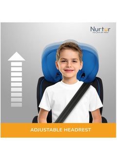 Nurtur Ragnar BabyKids 3in1 Car Seat  Booster Seat  Adjustable Headrest  Extra Protection  5Point Safety Harness  9 months to 12 years  Upto 36kg Official Nurtur Product - pzsku/ZAAE2BF45FF757217E73FZ/45/_/1691744167/1a7952f1-d493-411a-b0c8-2f9b8a332d7b