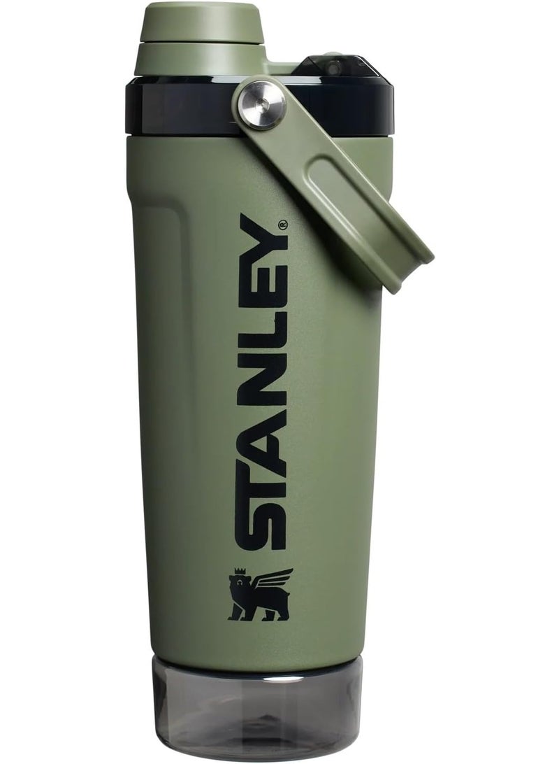 Stanley Stainless Steel Water Bottle with Flip Lid & Handle, Leakproof Insulated Sports Flask for Hot & Cold Drinks - Image 1