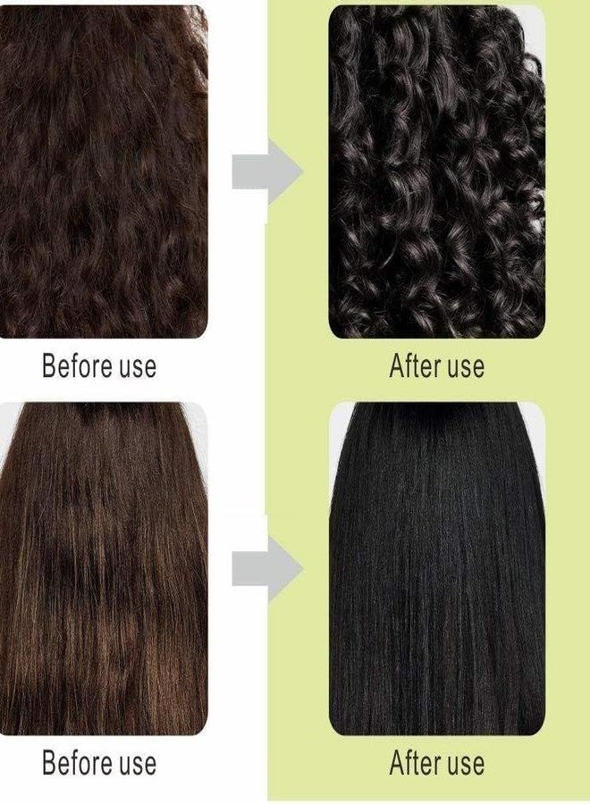 Skinplus Apple Hair Color Shampoo - Instant Black Hair Treatment(100ml + 100ml) - Image 4