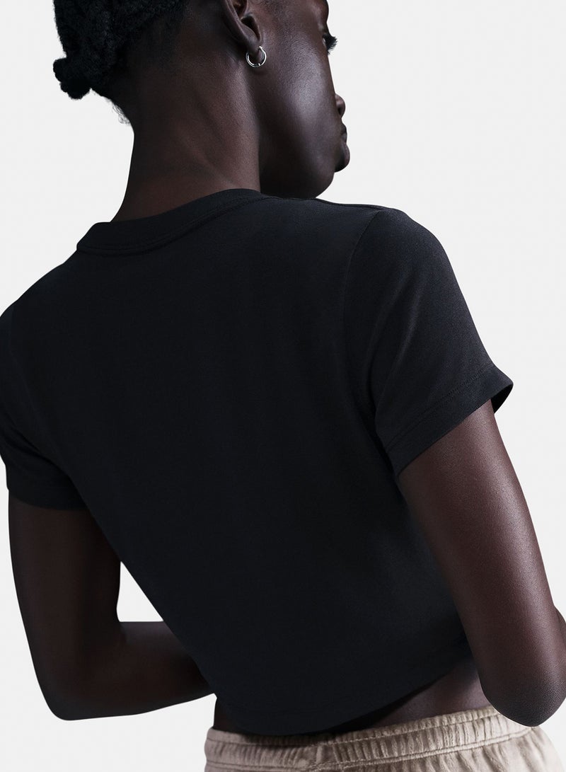 Nike Women’s Nike Sportswear Chill Knit Cropped Top - Image 4