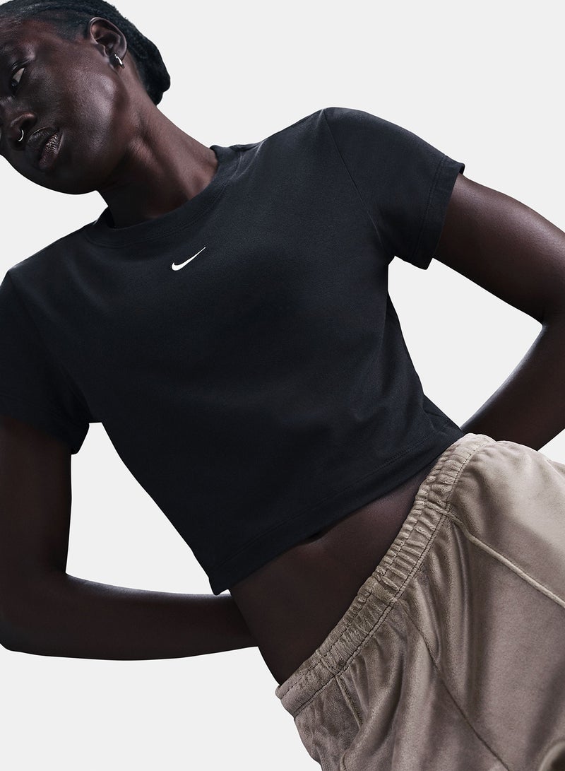 Nike Women’s Nike Sportswear Chill Knit Cropped Top - Image 5