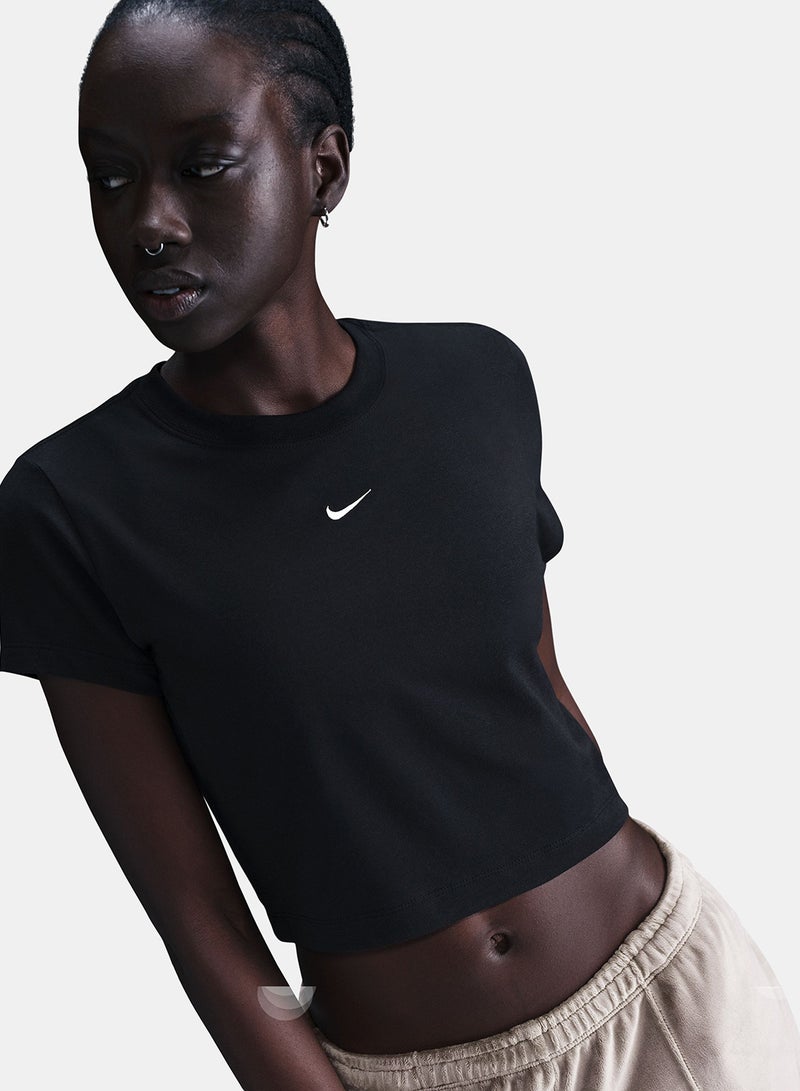Nike Women’s Nike Sportswear Chill Knit Cropped Top - Image 3