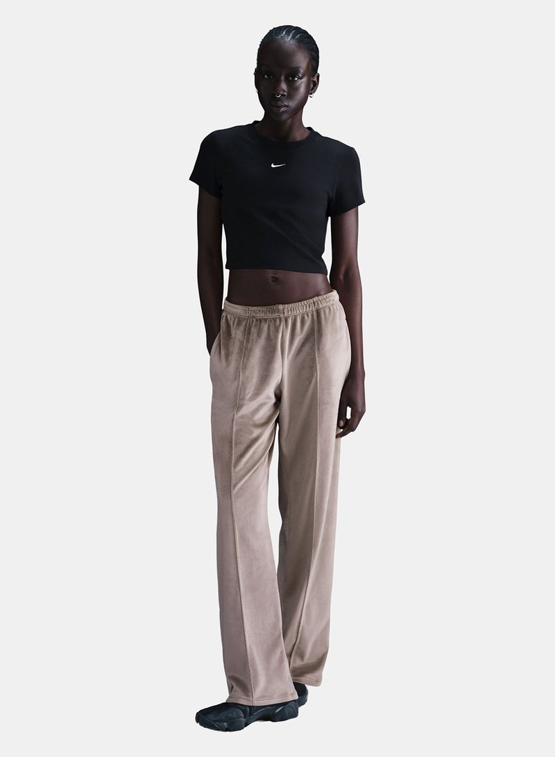 Nike Women’s Nike Sportswear Chill Knit Cropped Top - Image 1