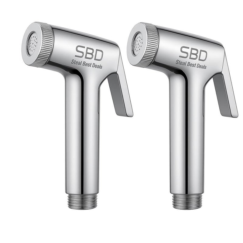 SBD 2pc Health Faucet Gun | Hand Shower | Bidet Jet Spray Gun | Jet Spray for Toliet | Health Faucet Gun only (Classic) - Image 5