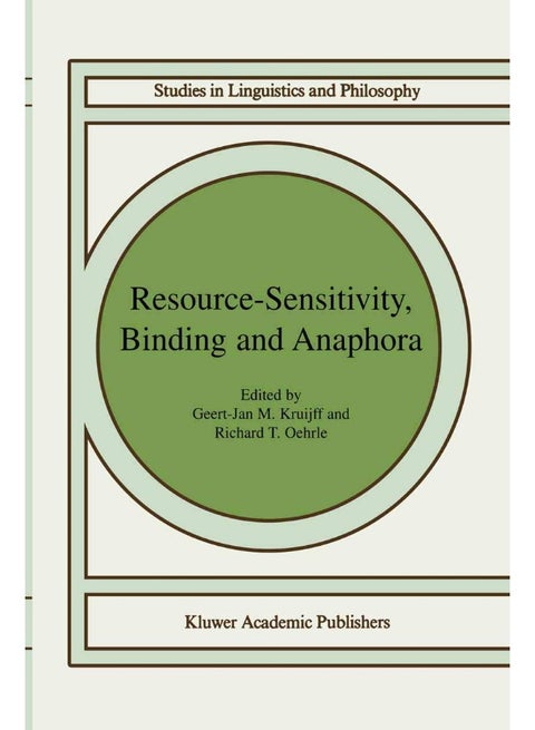 Resource-Sensitivity, Binding and Anaphora
