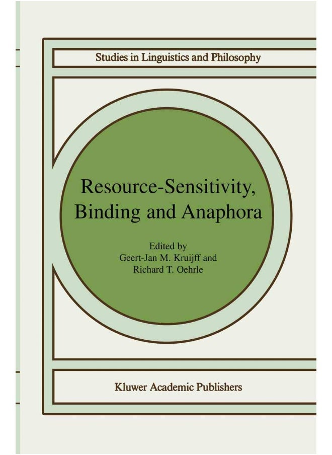 Resource-Sensitivity, Binding and Anaphora 