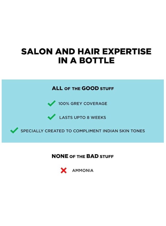 Bblunt Salon Secret High Shine Crème Hair Colour Natural Black 1 - Image 3