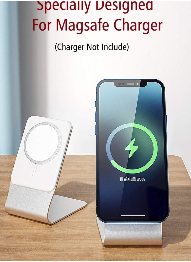 TYCOM - Tycom for MagSafe Desk Mount, Aluminum Desktop Phone Stand Holder Dock for iPhone 12 13/iPhone 12 13 Pro/iPhone 12 13 Pro Max/iPhone 12 13 Mini (L Shape) - Image 1