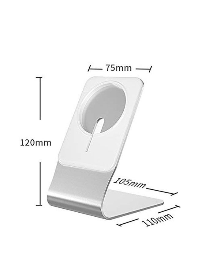 TYCOM - Tycom for MagSafe Desk Mount, Aluminum Desktop Phone Stand Holder Dock for iPhone 12 13/iPhone 12 13 Pro/iPhone 12 13 Pro Max/iPhone 12 13 Mini (L Shape) - Image 1