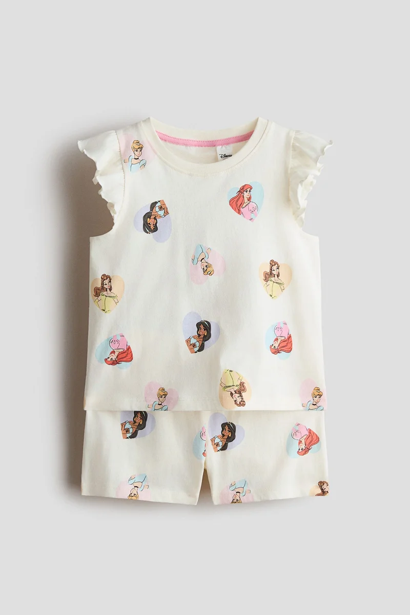 اتش اند ام بيجاما مزينة بطبعة