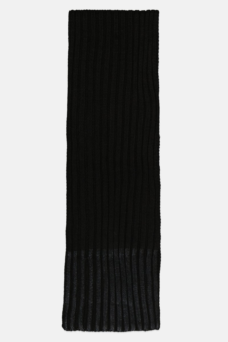 Body Glove Women Brand Logo Scarf 163 L x 24 H cm, Black - Image 2