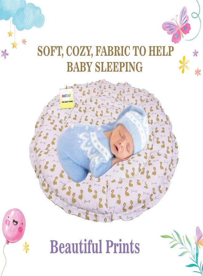 Kwitchy Baby Bed New Born Baby Reversible | Bedding Set | Carry | Cotton | Infants | Products All | Gift | Essentials (0-6 Months) (Green) - Image 3