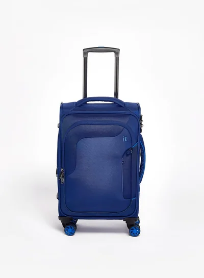 it Solid Softcase Trolley Bag with Retractable Handle