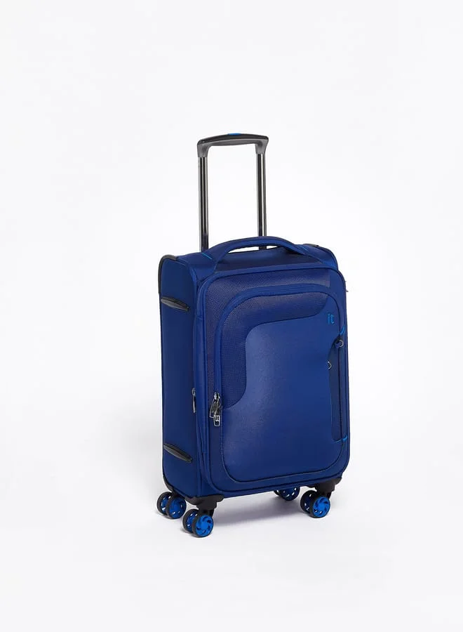 it Solid Softcase Trolley Bag with Retractable Handle
