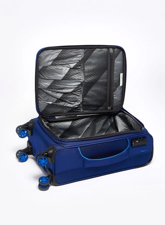 it Solid Softcase Trolley Bag with Retractable Handle