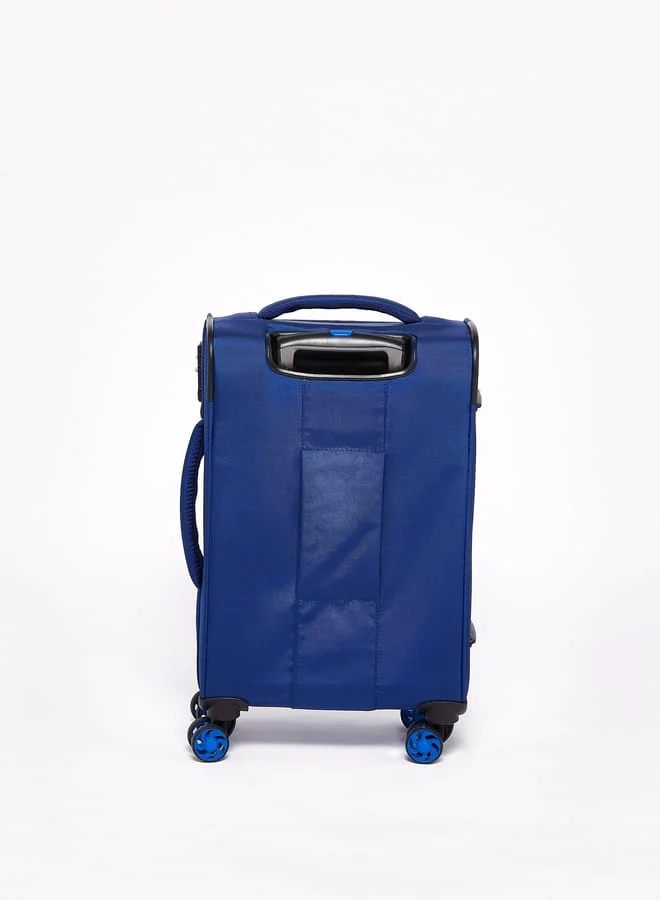it Solid Softcase Trolley Bag with Retractable Handle